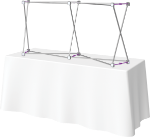 Picture of Hopup 5.5ft Curved Tabletop Tension Fabric Display