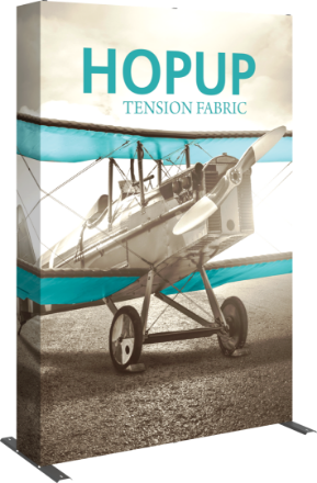 Picture of Hopup 5ft Straight Full Height Tension Fabric Display