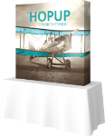 Picture of Hopup 5ft Straight Square Tabletop Tension Fabric Display