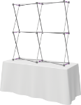 Picture of Hopup 5ft Straight Square Tabletop Tension Fabric Display