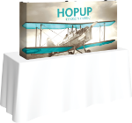 Picture of Hopup 5ft Straight Tabletop Tension Fabric Display