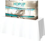 Picture of Hopup 5ft Straight Tabletop Tension Fabric Display