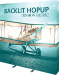 Picture of Hopup 7.5ft Backlit Straight Tension Fabric Display Kit