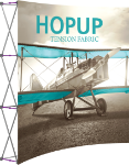 Picture of Hopup 7.5ft Curved Full Height Tension Fabric Display
