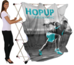 Picture of Hopup 7.5ft Curved Full Height Tension Fabric Display