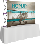 Picture of Hopup 7.5ft Curved Tabletop Tension Fabric Display