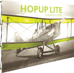 Picture of Hopup Lite 10ft Straight Full Height Tension Fabric Display