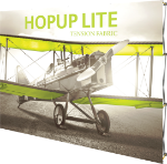 Picture of Hopup Lite 10ft Straight Full Height Tension Fabric Display