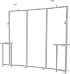 Picture of Hybrid Pro 10ft Modular Backwall Kit 01