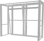 Picture of Hybrid Pro 10ft Modular Backwall Kit 04