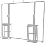 Picture of Hybrid Pro 10ft Modular Backwall Kit 06