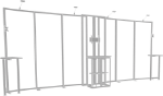Picture of Hybrid Pro 20ft Modular Backwall Kit 09