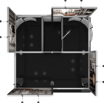 Picture of Hybrid Pro 20x20 Modular Island Kit 19