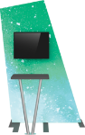 Picture of Formulate Tension Fabric Kiosk 02