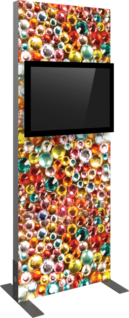 Picture of Vector Frame Monitor Kiosk 01 - Single Sided Monitor Mount