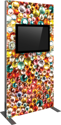 Picture of Vector Frame Monitor Kiosk 02 - Single Sided Monitor Mount