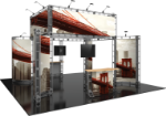 Picture of Aarhus Orbital Express Truss 20x20 Modular Island Exhibit