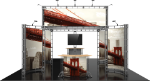 Picture of Aarhus Orbital Express Truss 20x20 Modular Island Exhibit