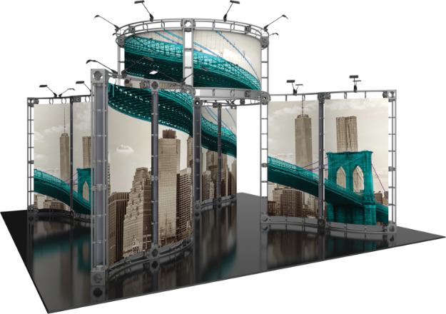 Picture of Canis Orbital Express Truss 20x20 Modular Island Exhibit