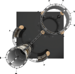 Picture of Corvus Orbital Express Truss 20x20 Modular Island Exhibit
