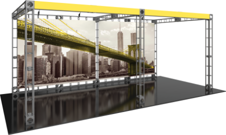 Picture of Luna 2 Orbital Express Truss 20ft Modular Exhibit