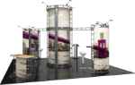 Picture of Zenit Orbital Express Truss 20x20 Modular Island Exhibit