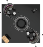 Picture of Zenit Orbital Express Truss 20x20 Modular Island Exhibit