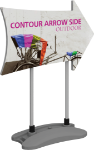Picture of Contour Outdoor Sign Arrow Side - Water Base