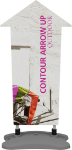 Picture of Contour Outdoor Sign Arrow Up - Water Base
