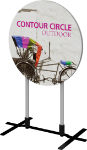 Picture of Contour Outdoor Sign Circle - Plate Base