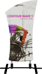 Picture of Contour Outdoor Sign Wave 1 - Plate Base