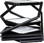 Picture of Twist Portable Display Cabinet With 4 Shelves 