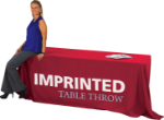 Picture of Imprinted Table Throw