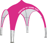 Picture of Tubular 10 Dome Tent