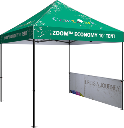 Picture of Zoom Economy and Standard 10 Popup Tent Half Wall Kit Only