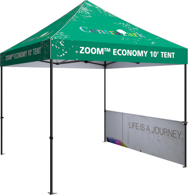 Picture of Zoom Economy and Standard 10 Popup Tent Half Wall Kit Only