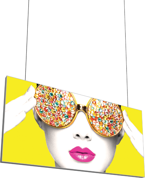 Picture of Vector Frame Hanging Light Box 10ft x 5ft