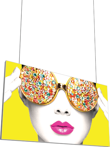 Picture of Vector Frame Hanging Light Box 10ft x 6ft