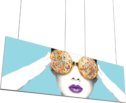 Picture of Vector Frame Hanging Light Box 15ft x 5ft