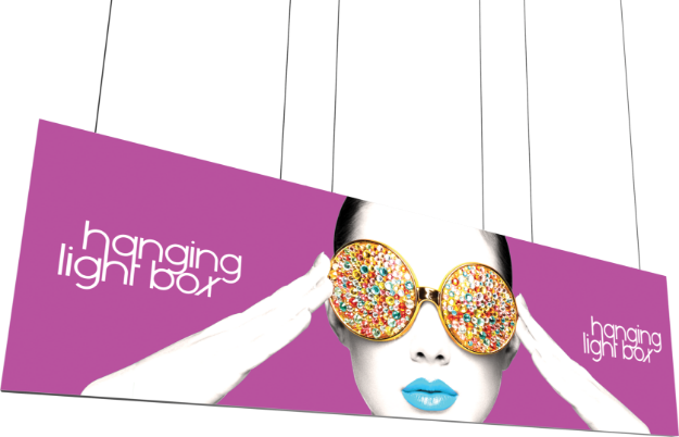 Picture of Vector Frame Hanging Light Box 20ft x 6ft