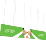 Picture of Vector Frame Hanging Light Box 30ft x 6ft