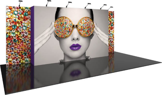 Picture of Vector Frame Master 20ft Modular Backwall Kit 07