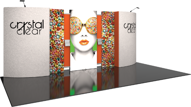 Picture of Vector Frame Master 20ft Modular Backwall Kit 19A