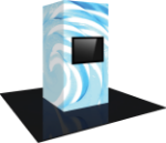 Picture of Vector Frame Modular Backlit Monitor Tower 02 (4' x 8')