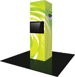 Picture of Vector Frame Modular Backlit Monitor Tower 03 (3' x 10')