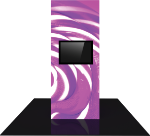 Picture of Vector Frame Modular Backlit Monitor Tower 04 (4' x 10')