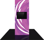 Picture of Vector Frame Modular Backlit Monitor Tower 04 (4' x 10')