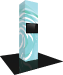 Picture of Vector Frame Modular Backlit Monitor Tower 05 (3' x 12')