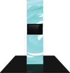 Picture of Vector Frame Modular Backlit Monitor Tower 05 (3' x 12')