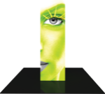 Picture of Vector Frame Modular Backlit Tower 03 (3' x 10')